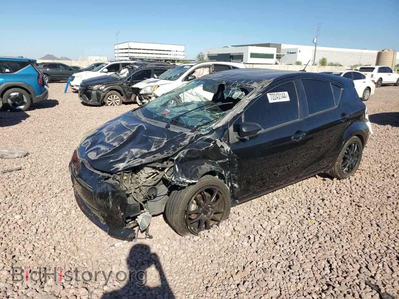 Photo JTDKDTB35C1520375 - TOYOTA PRIUS 2012