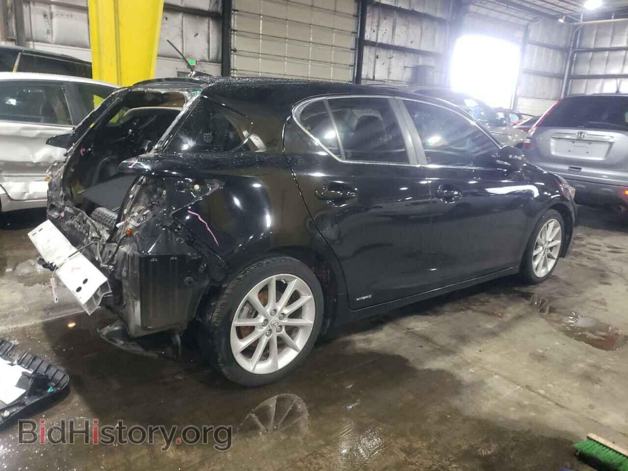 2011 LEXUS CT 200 - VIN: JTHKD5BH2B2033522 - Фото 3