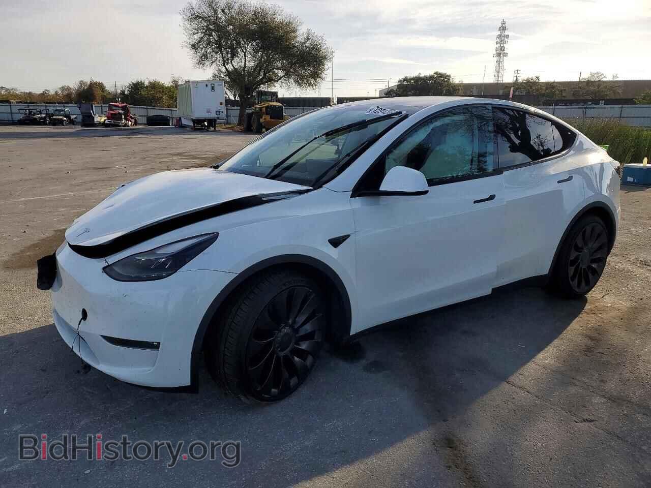 Photo 7SAYGDEF8NF510420 - TESLA MODEL Y 2022