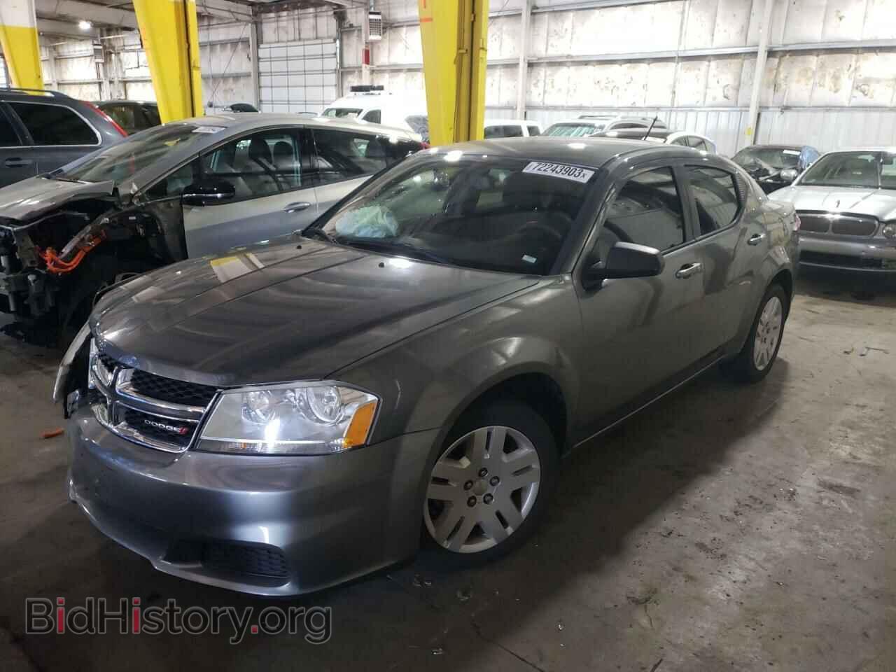 Фотография 1C3CDZAB4DN526537 - DODGE AVENGER 2013