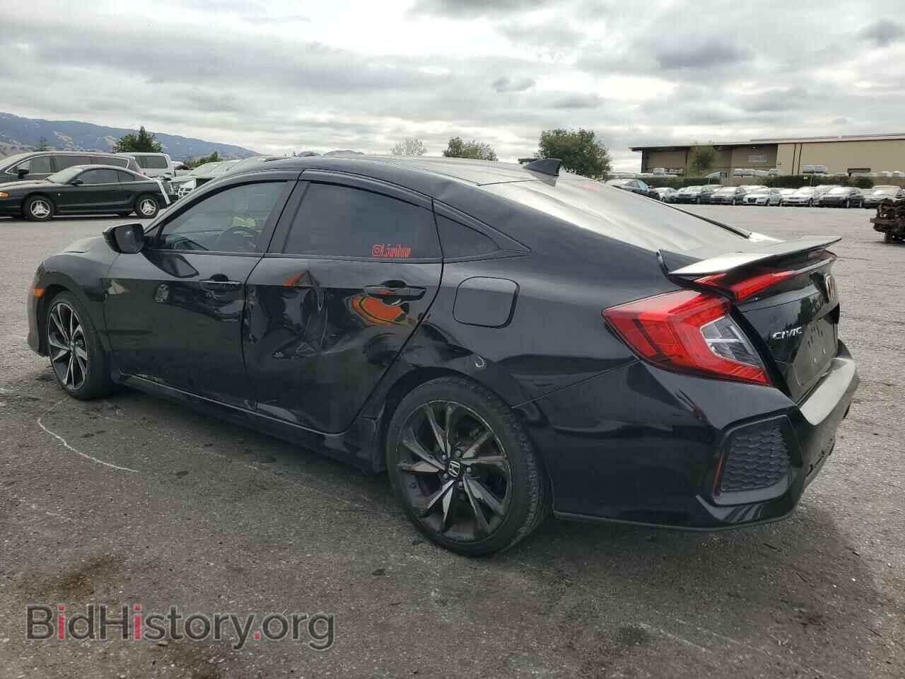2019 HONDA CIVIC - VIN: 2HGFC1E57KH700576 - Фото 2