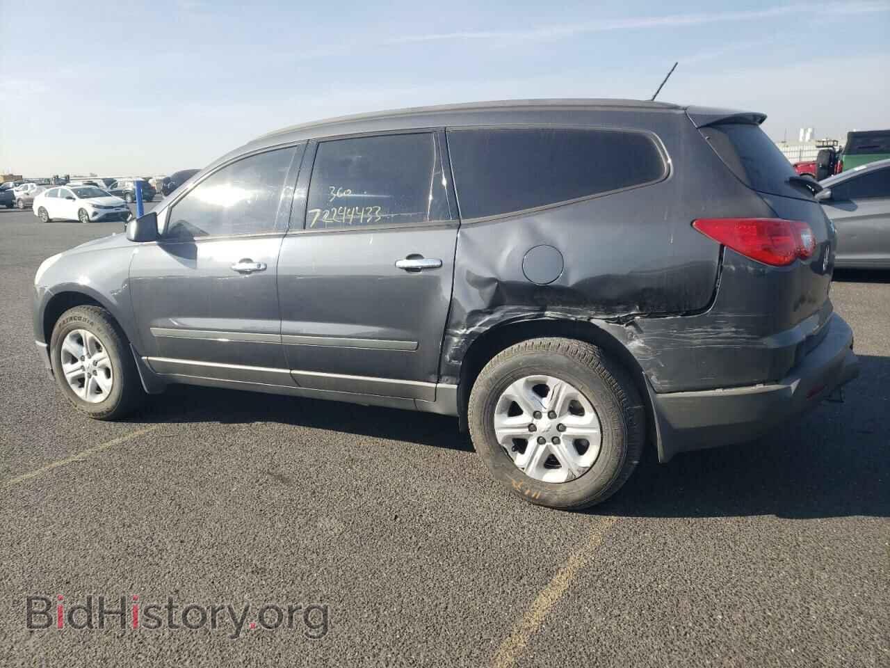 2012 CHEVROLET TRAVERSE - VIN: 1GNKRFED7CJ325392 - Фото 2