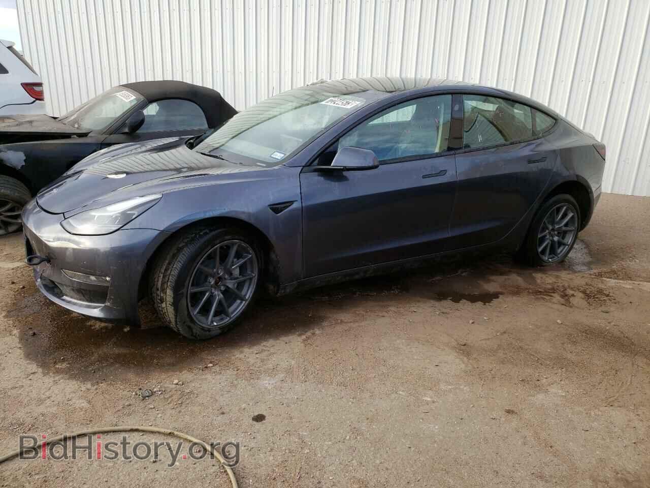 Photo 5YJ3E1EB5NF190336 - TESLA MODEL 3 2022
