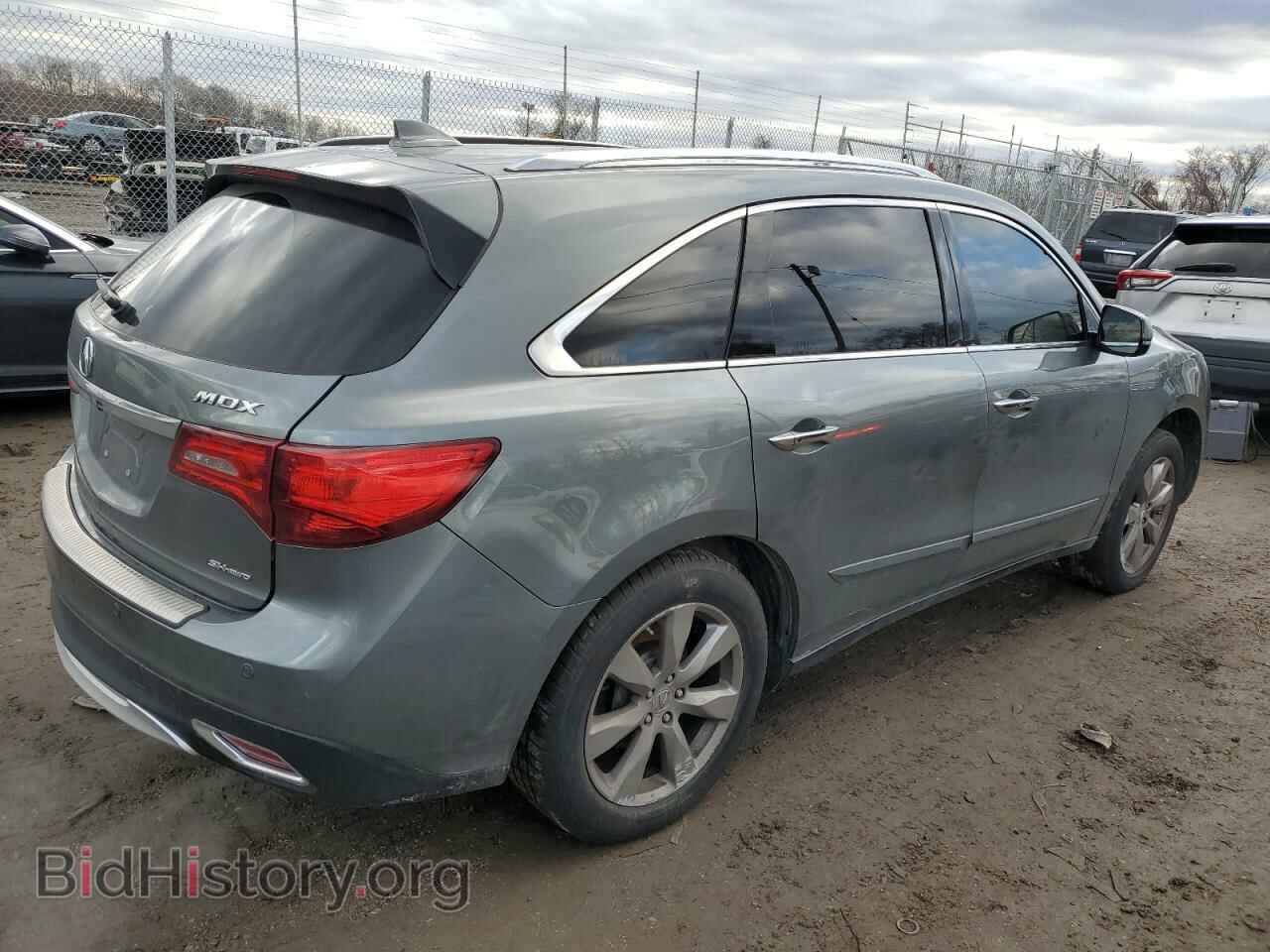 2014 ACURA MDX - VIN: 5FRYD4H80EB023942 - Фото 3