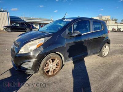 2013 Chevrolet SPARK 1LT, темно-серый — VIN KL8CD6S90DC502150, Copart