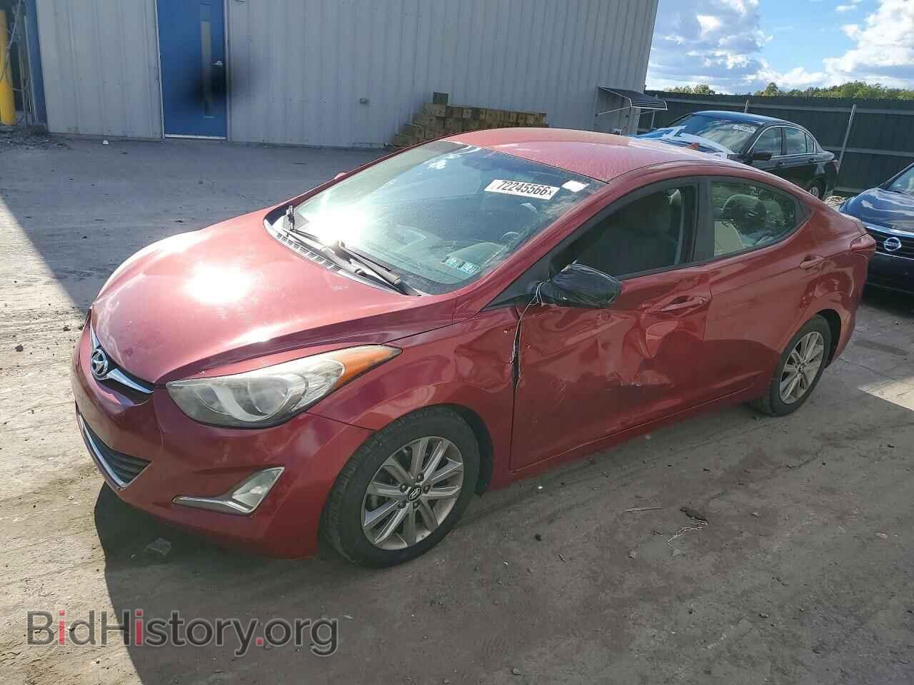 Фотография 5NPDH4AE3EH546135 - HYUNDAI ELANTRA 2014