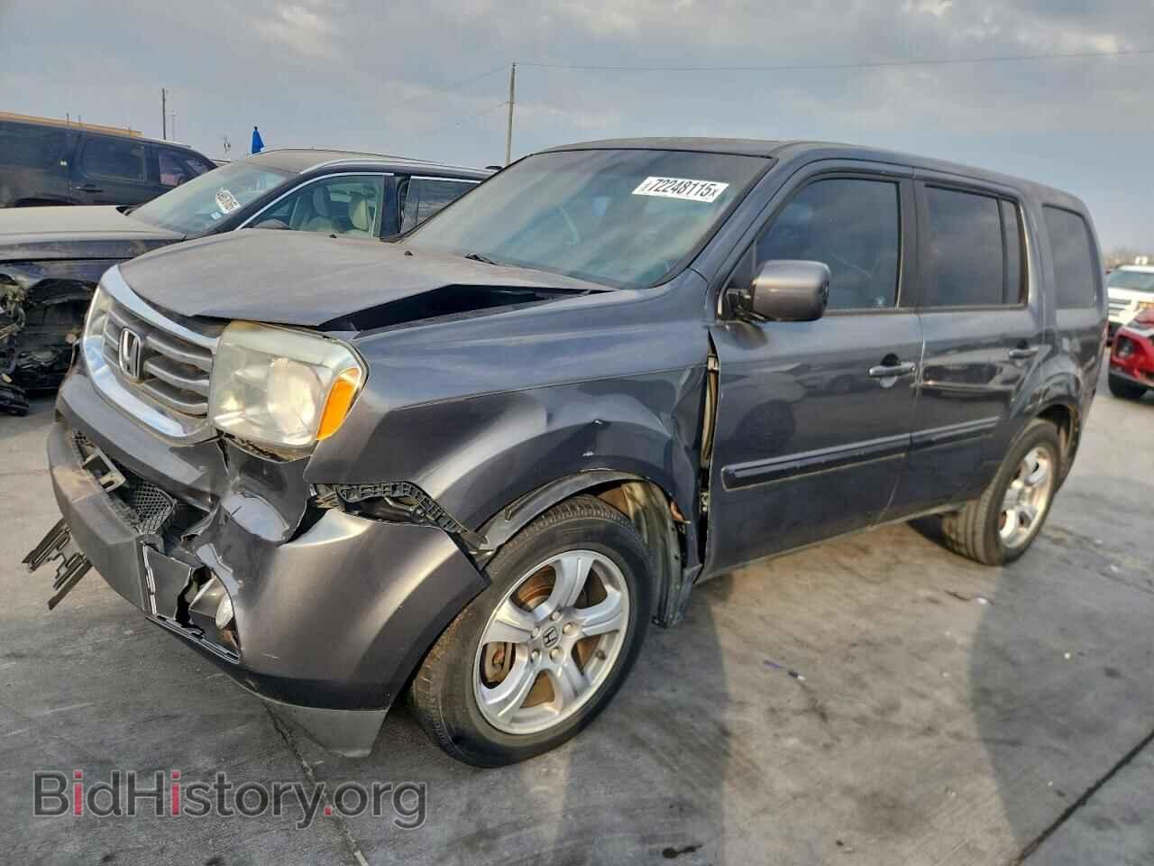 Photo 5FNYF3H59CB034463 - HONDA PILOT 2012