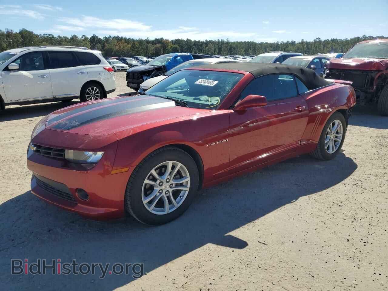 Photo 2G1FB3D32E9206243 - CHEVROLET CAMARO 2014
