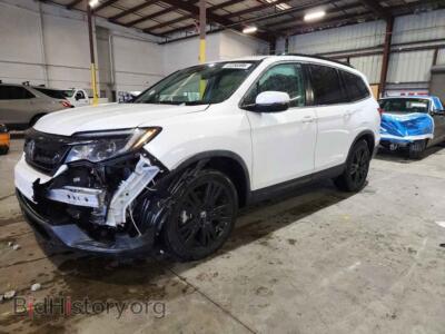 2021 Honda PILOT SE, белый — VIN 5FNYF5H25MB037234, Copart