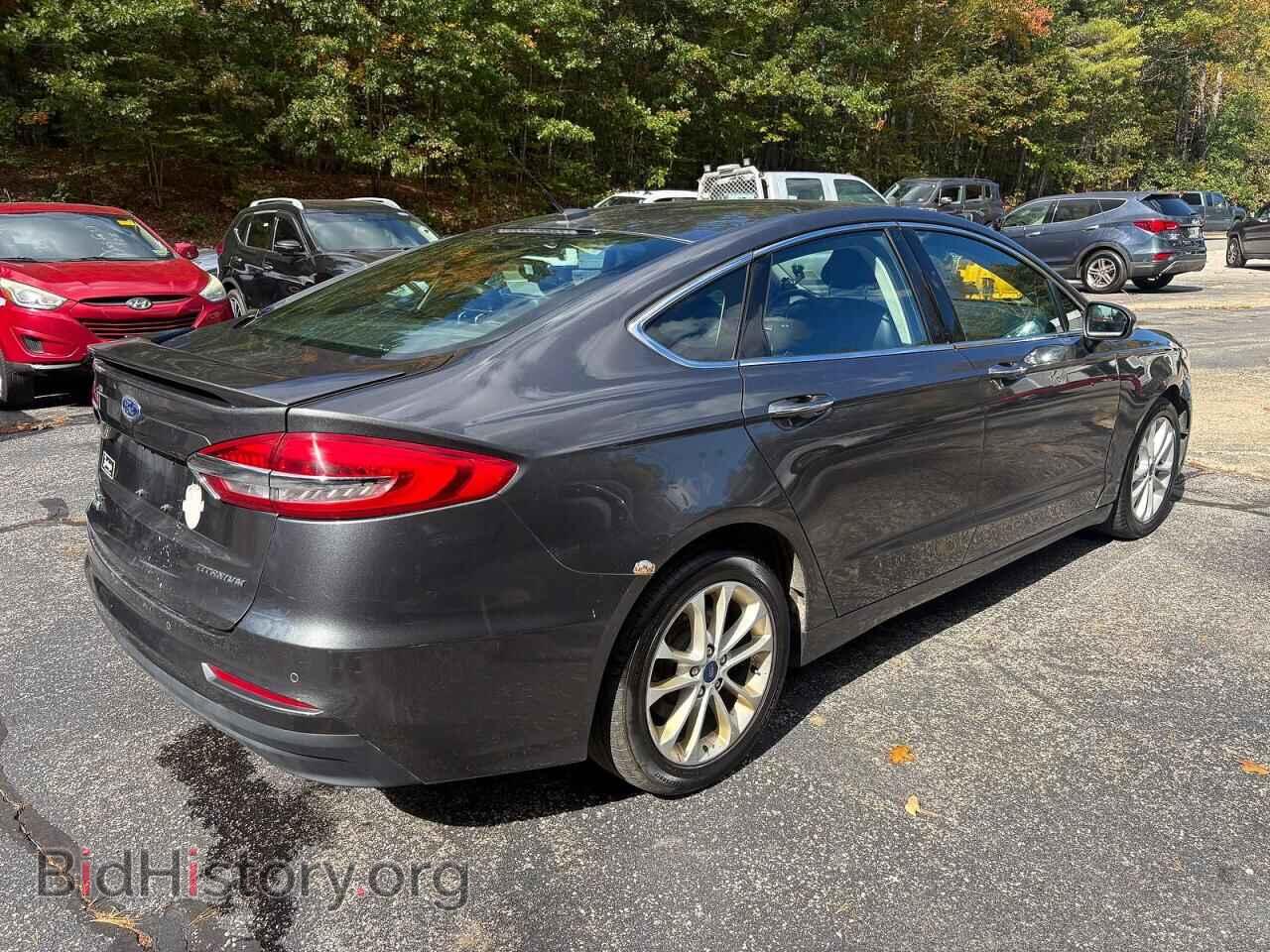 2019 FORD FUSION - VIN: 3FA6P0SU4KR227819 - Фото 4