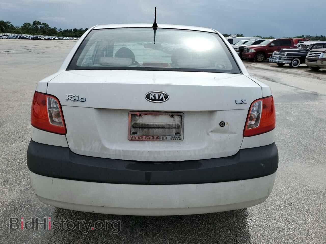 2006 KIA RIO - VIN: KNADE123066167347 - Фото 6