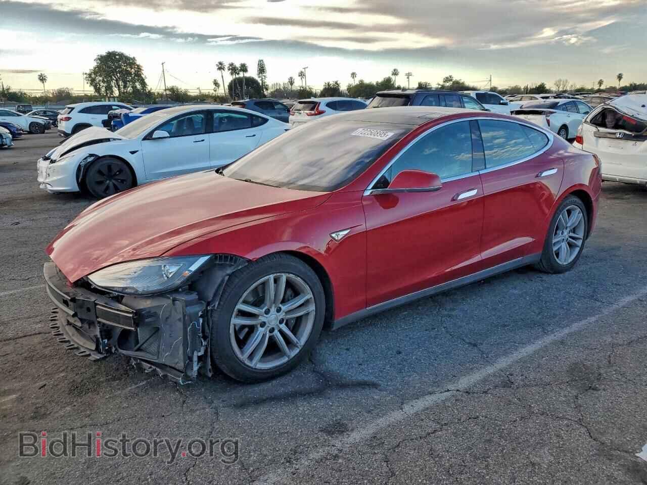 Photo 5YJSA1S24FF087292 - TESLA MODEL S 2015