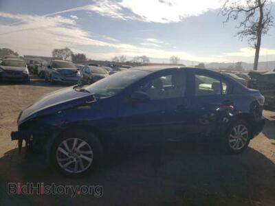 2012 Mazda 3 3 I, blue — VIN JM1BL1V77C1574413, Copart