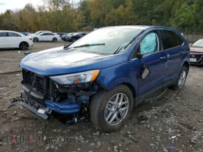 2023 Ford EDGE Edge SEL, синий — VIN 2FMPK4J90PBA36725, Copart