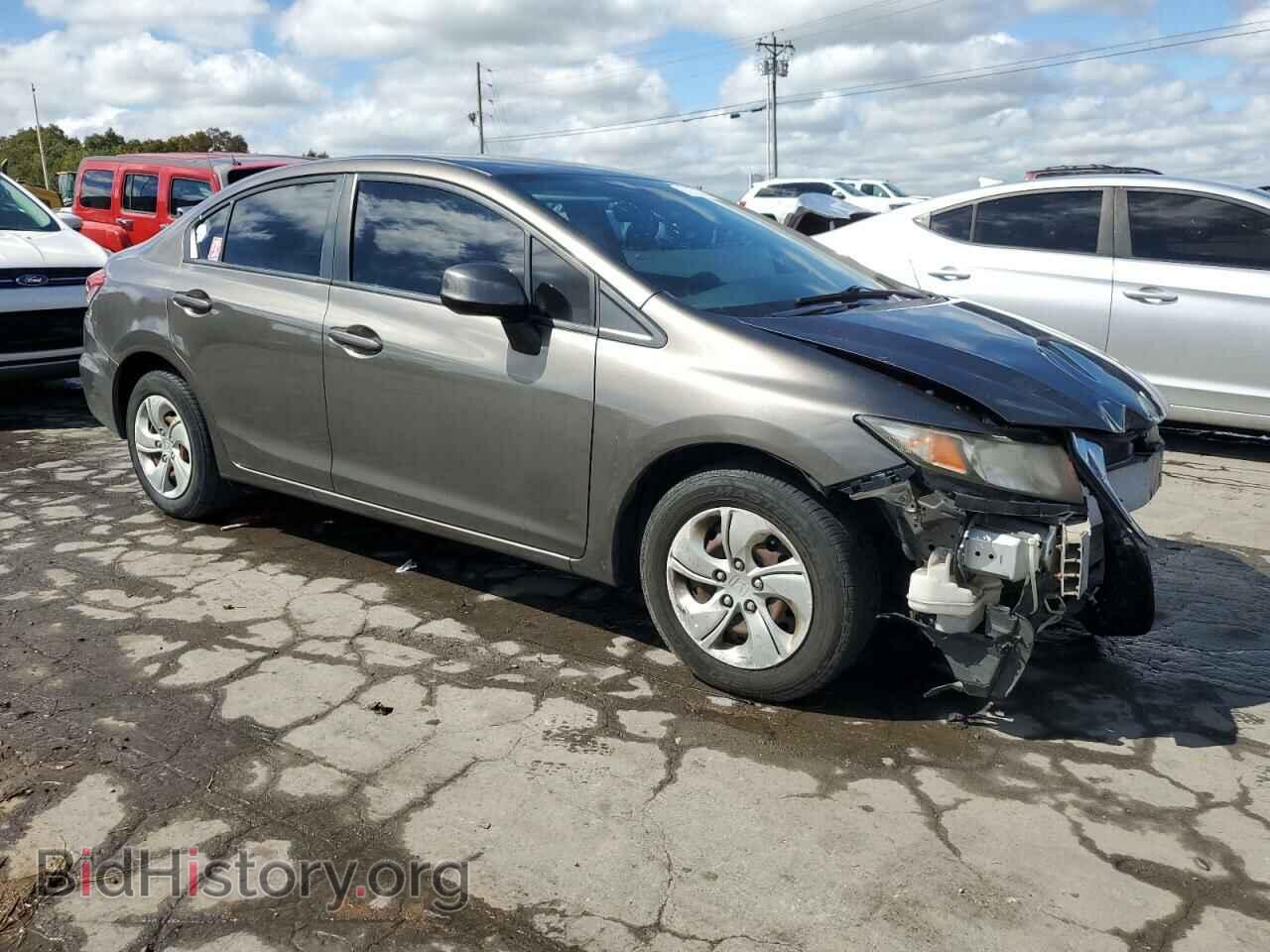 2013 HONDA CIVIC - VIN: 2HGFB2F54DH585607 - Фото 4