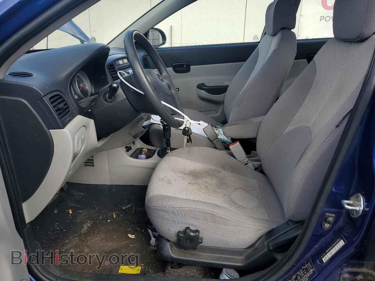 2009 HYUNDAI ACCENT - VIN: KMHCN46C99U305831 - Фото 7