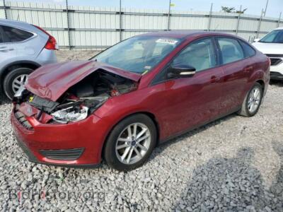 2016 Ford FOCUS SE, red — VIN 1FADP3F29GL323775, Copart