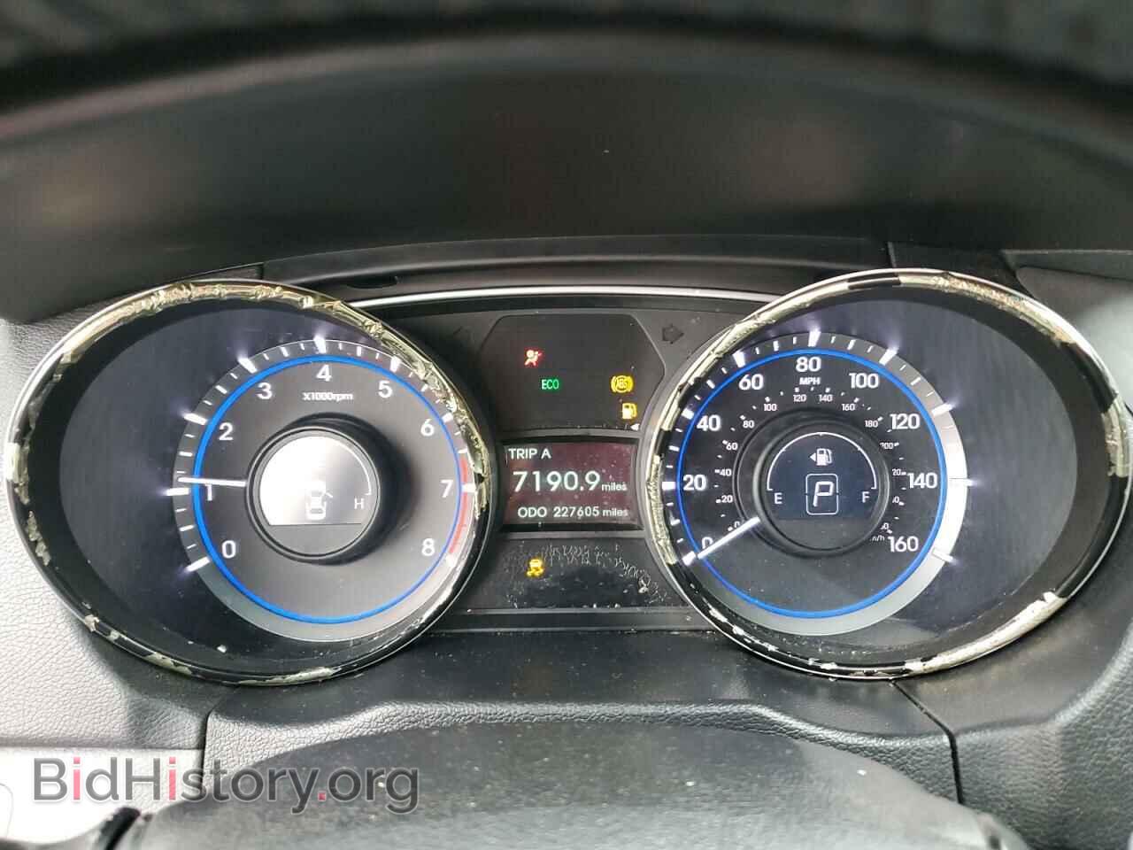 2013 HYUNDAI SONATA - VIN: 5NPEC4AC6DH598522 - Фото 9