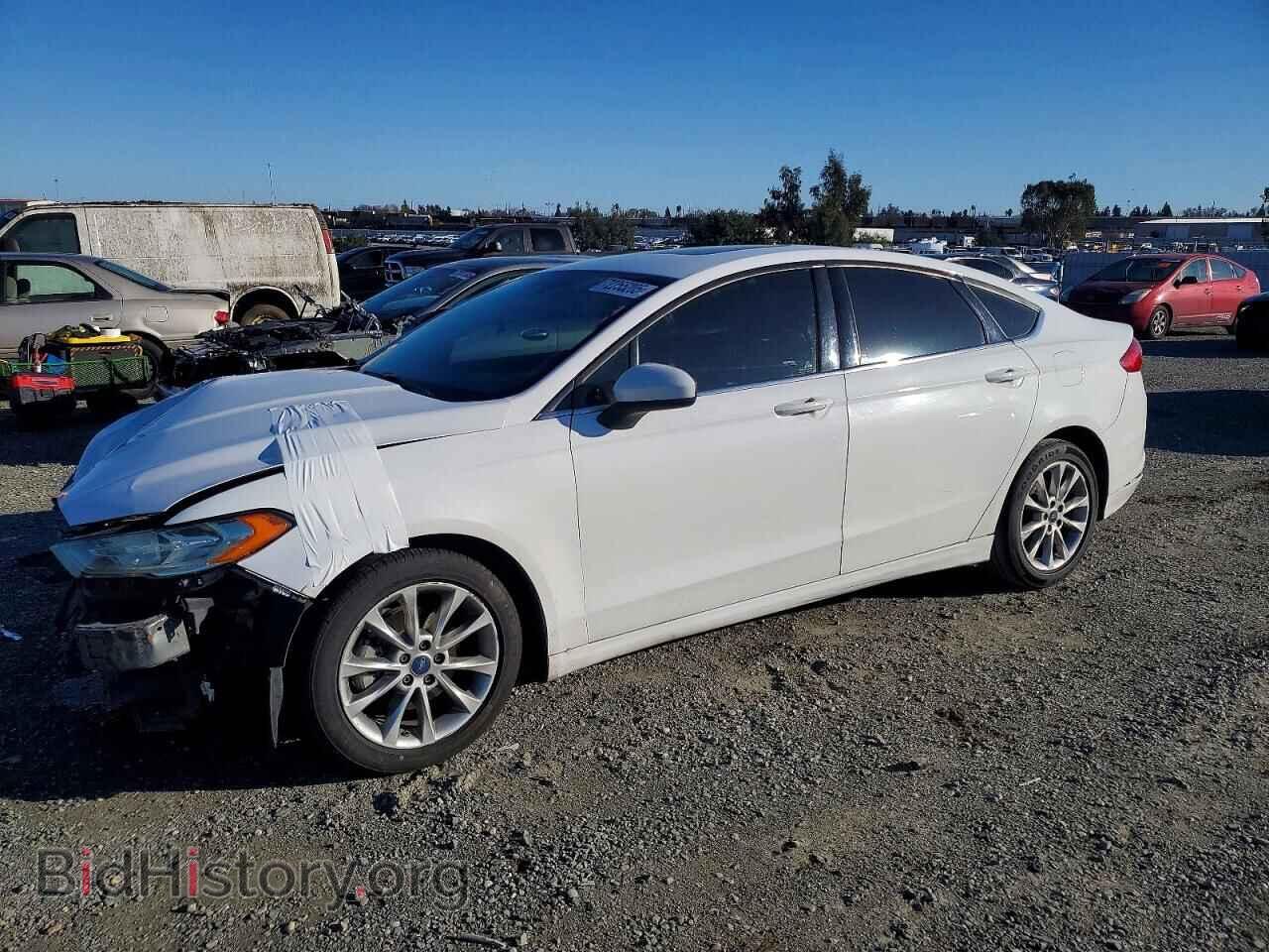Photo 3FA6P0LU8HR285486 - FORD FUSION 2017