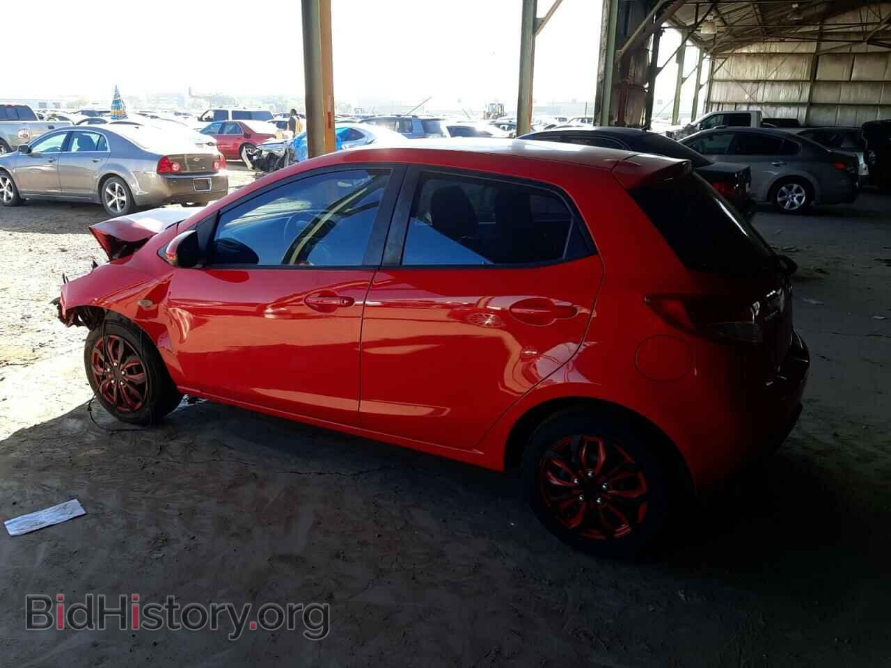 2014 MAZDA 2 - VIN: JM1DE1KZ9E0173060 - Фото 2