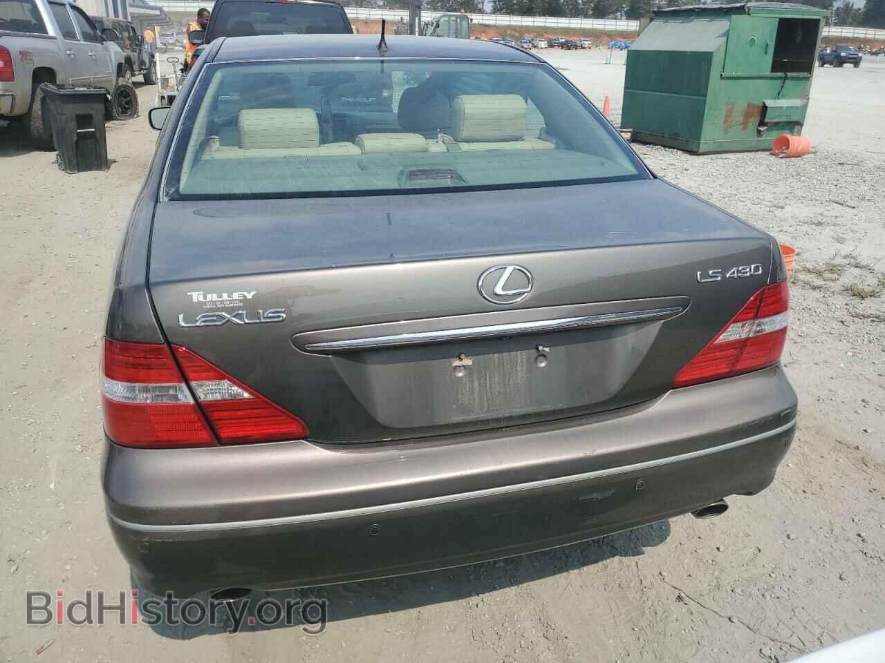 2006 LEXUS LS430 - VIN: JTHBN36F065051550 - Фото 6