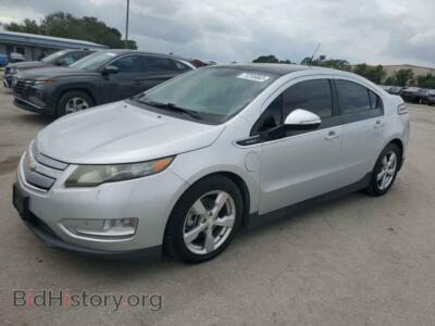 2012 Chevrolet VOLT, серебристый — VIN 1G1RD6E44CU105155, Copart