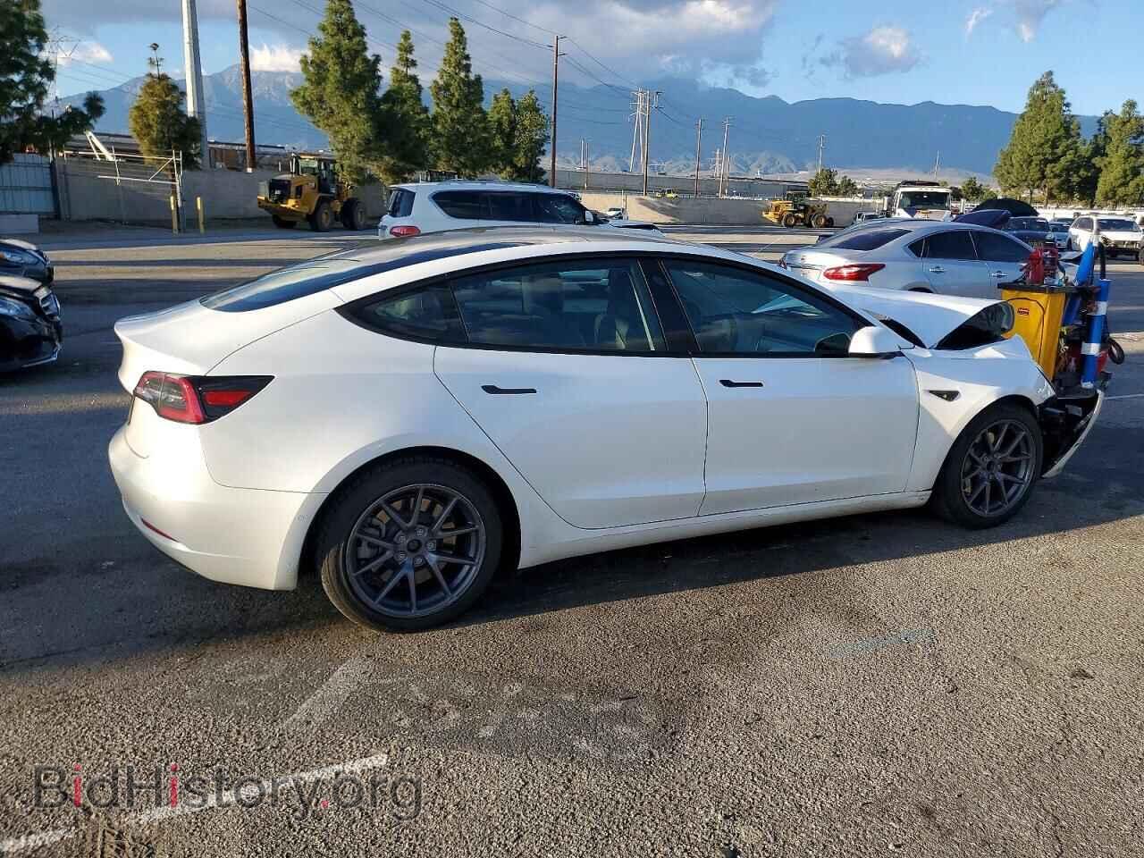 2022 TESLA MODEL 3 - VIN: 5YJ3E1EA3NF156211 - Фото 3