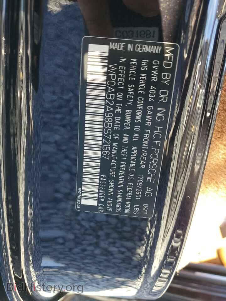 2011 PORSCHE 911 - VIN: WP0AB2A98BS721567 - Фото 12