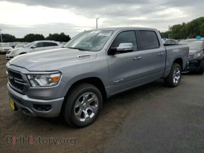 2022 RAM 1500 Big Horn/Lone Star, серебристый — VIN 1C6SRFFT2NN413171, Copart