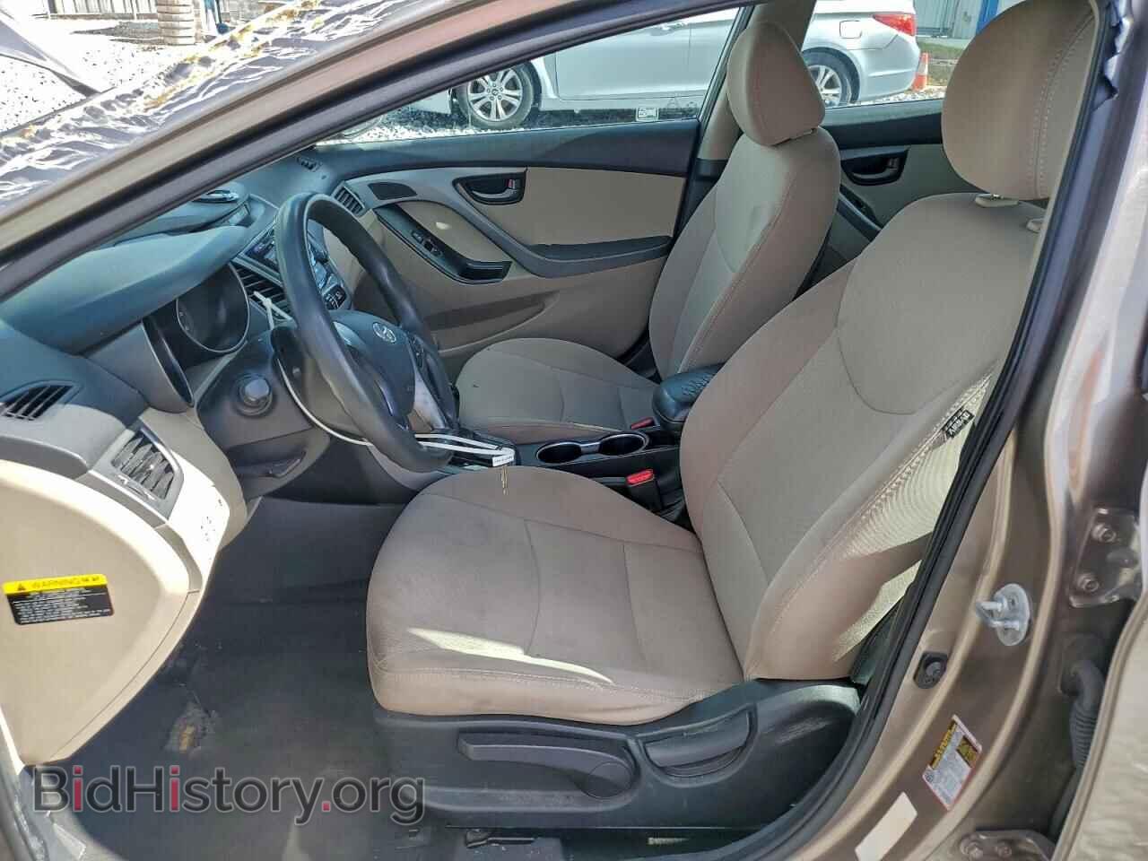 2014 HYUNDAI ELANTRA - VIN: 5NPDH4AE4EH530509 - Фото 7