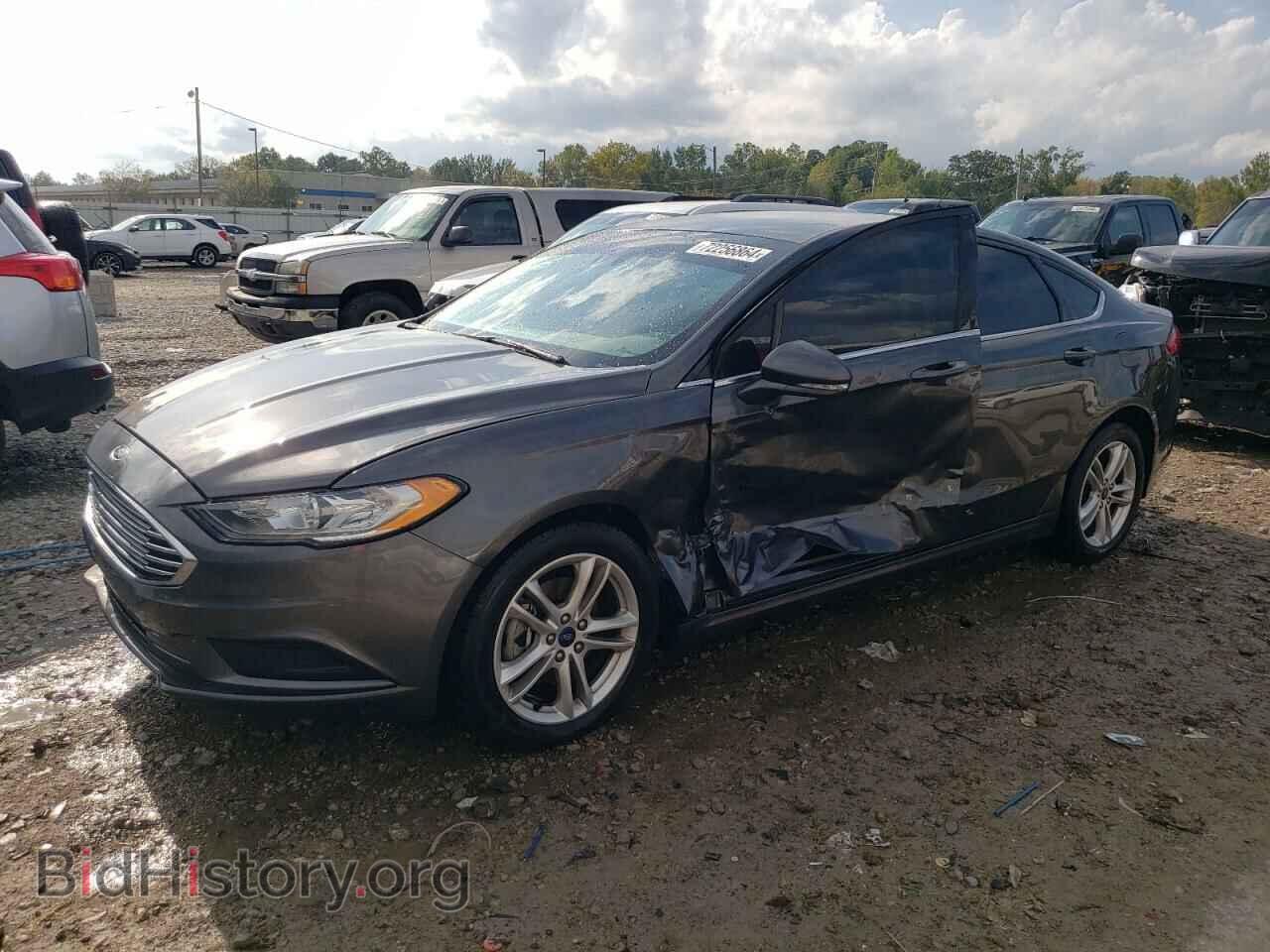 Photo 3FA6P0HD2JR234872 - FORD FUSION 2018