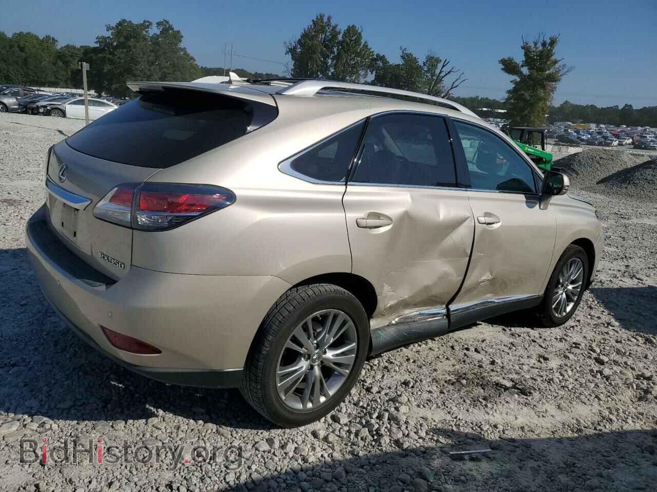 2013 LEXUS RX350 - VIN: 2T2ZK1BA0DC123236 - Фото 3