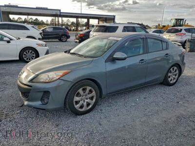 2012 Mazda 3 I, серый — VIN JM1BL1UF1C1552545, Copart