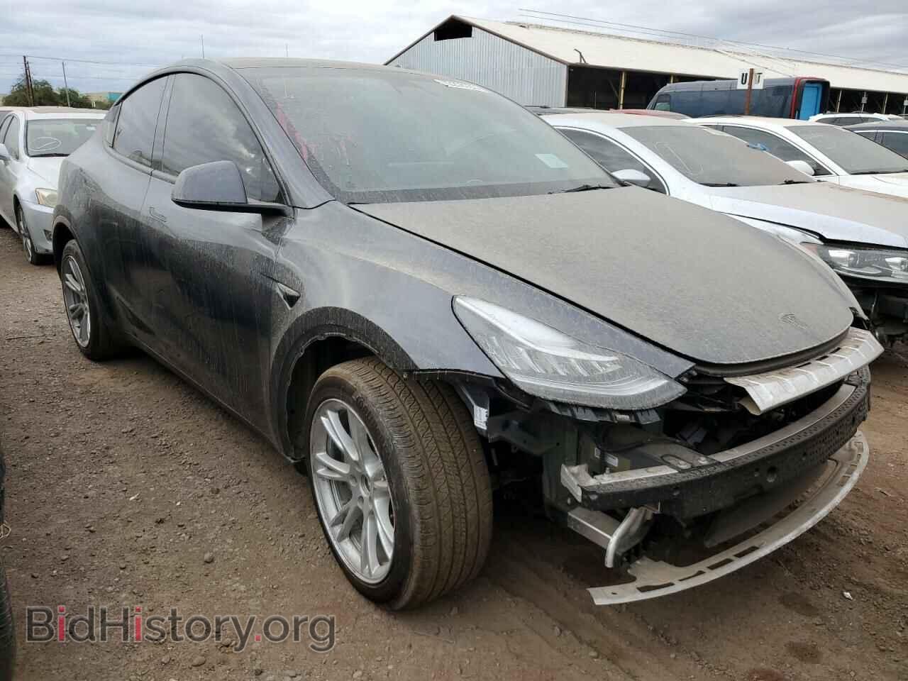 2022 TESLA MODEL Y - VIN: 7SAYGDEE2NA015604 - Фото 4