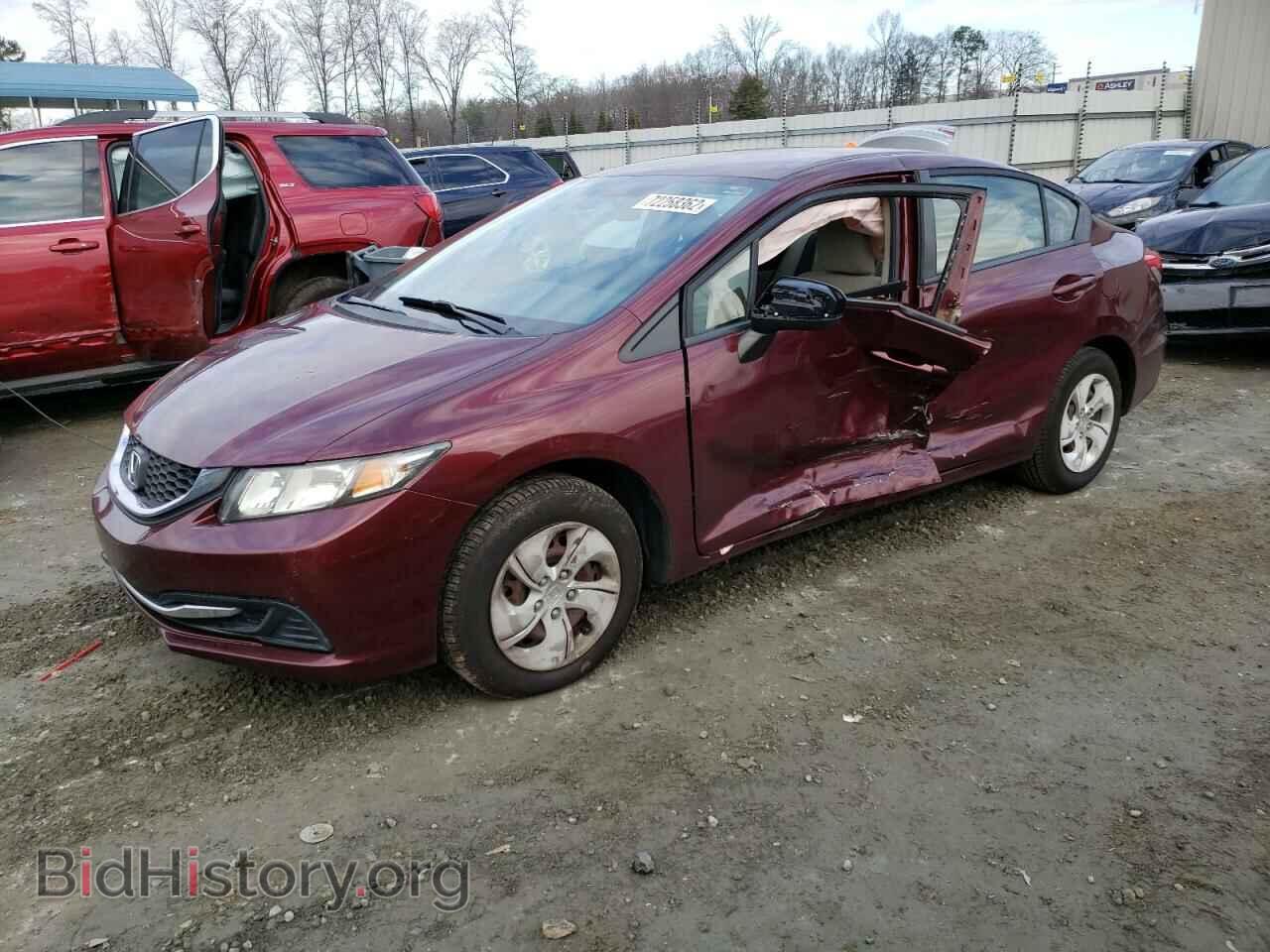 Фотография 2HGFB2F55EH522369 - HONDA CIVIC 2014