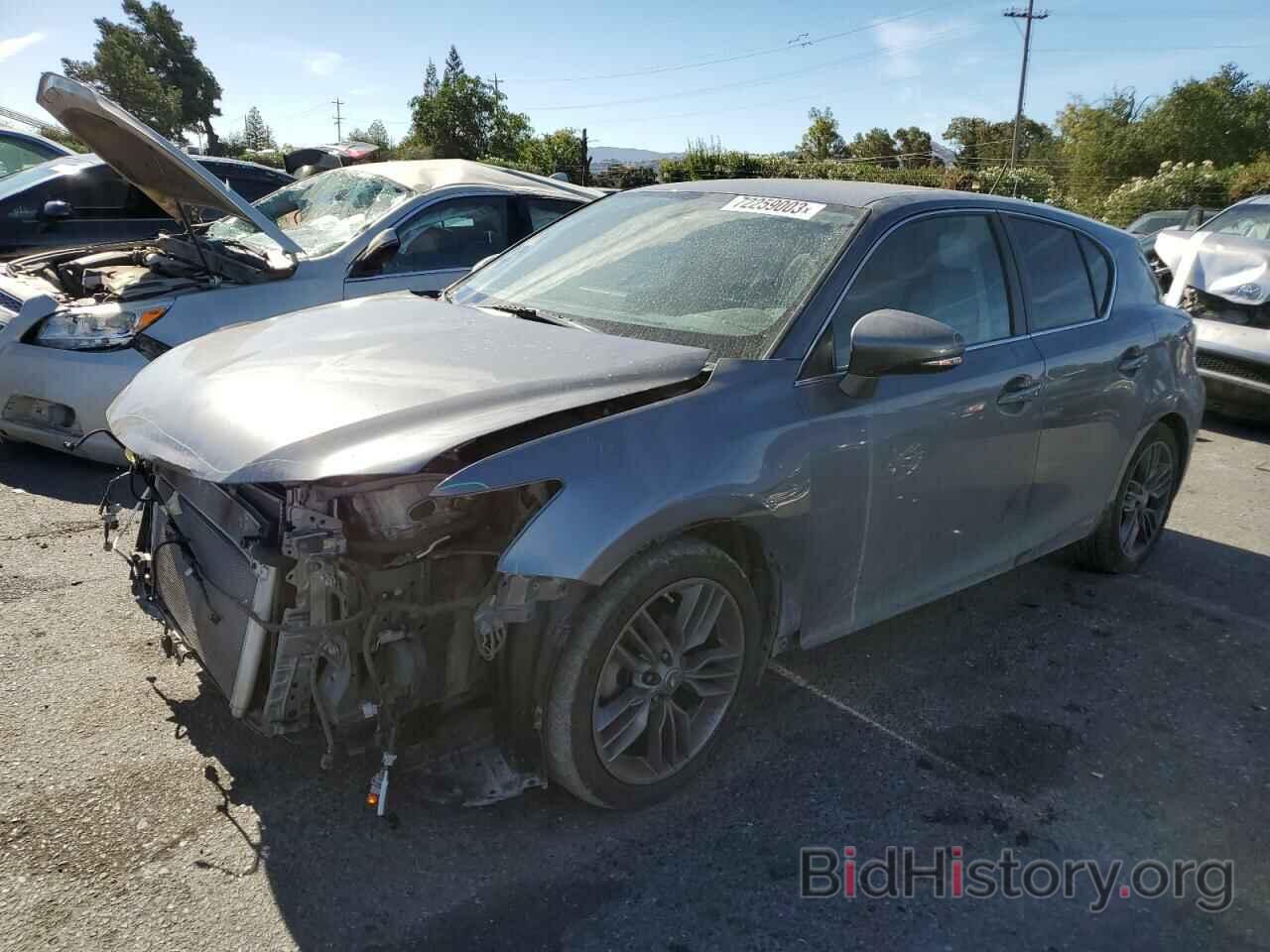 Photo JTHKD5BH3D2137889 - LEXUS CT 200 2013