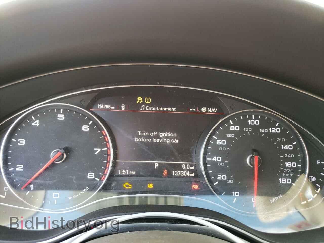 2013 AUDI A6 - VIN: WAUGGAFC8DN041614 - Фото 9