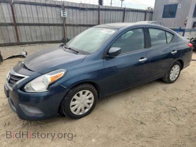 2016 Nissan VERSA 1.6 SV, синий — VIN 3N1CN7AP2GL815724, Copart