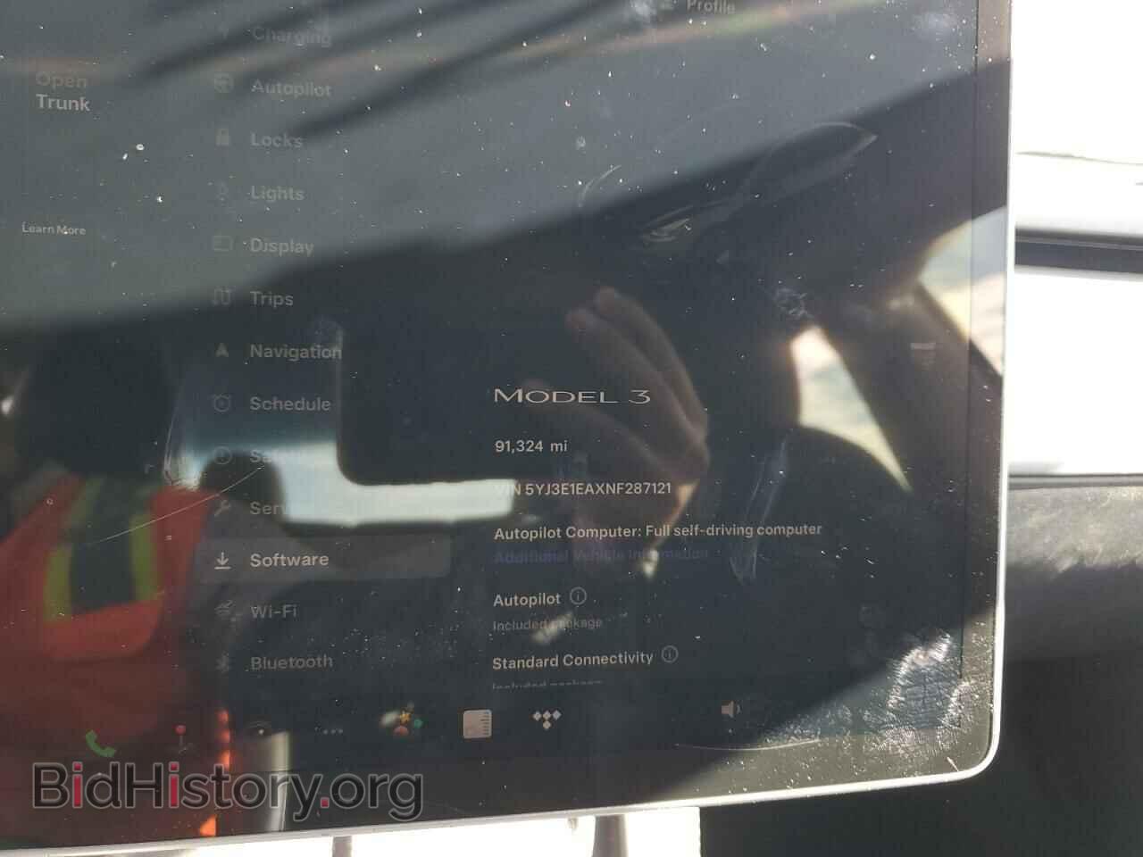2022 TESLA MODEL 3 - VIN: 5YJ3E1EAXNF287121 - Фото 9