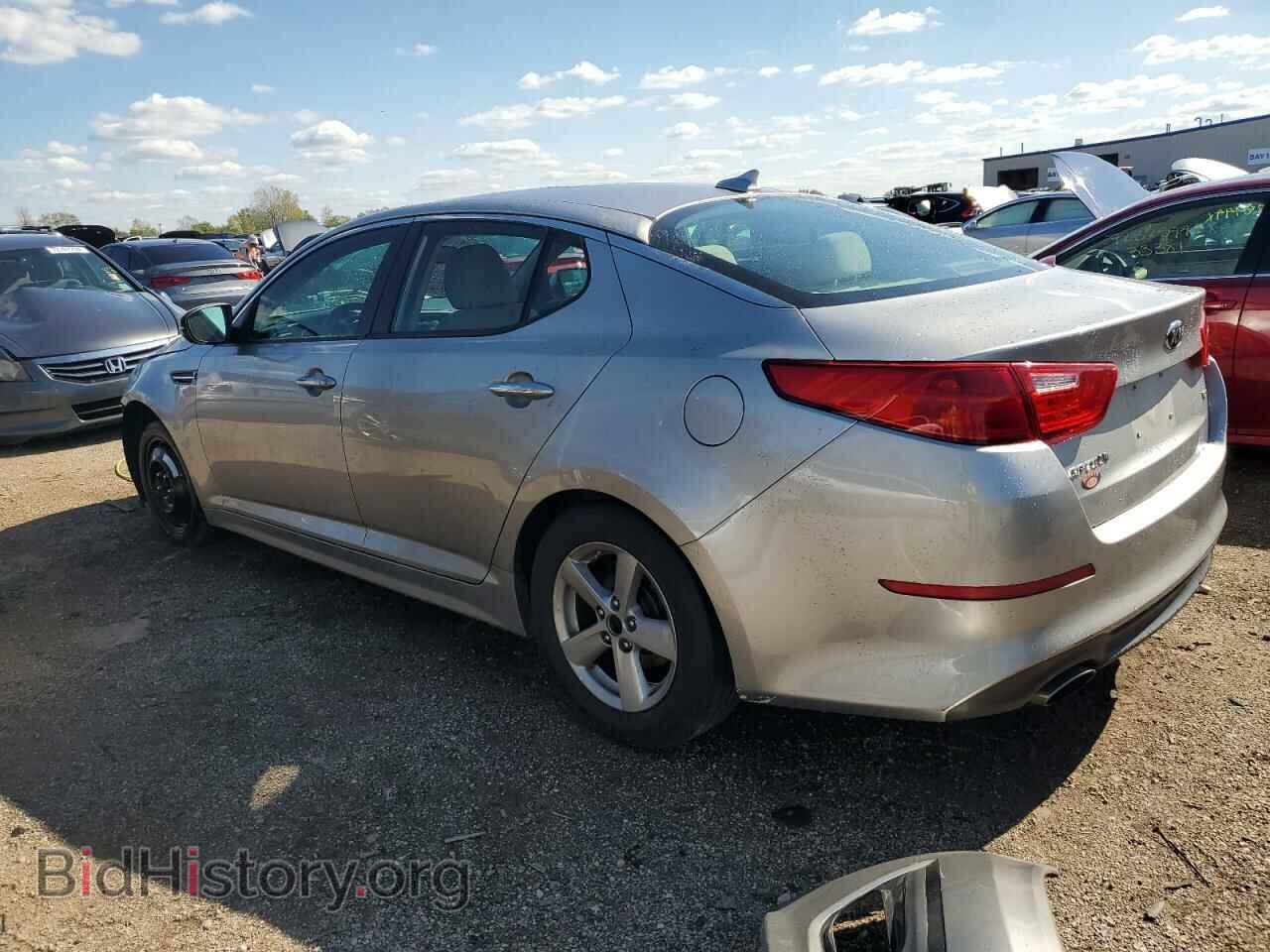 2015 KIA OPTIMA - VIN: 5XXGM4A72FG370086 - Фото 2
