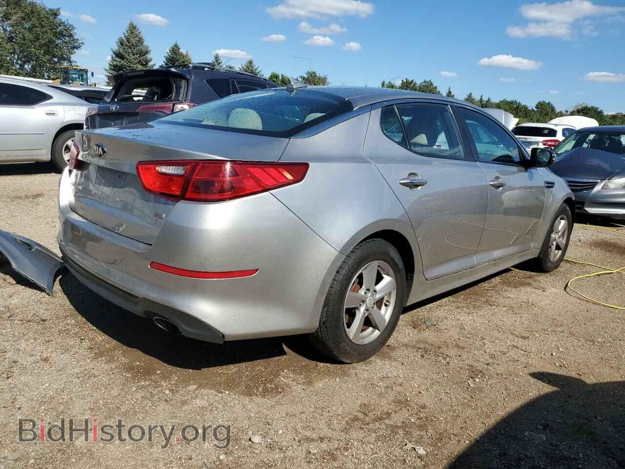 2015 KIA OPTIMA - VIN: 5XXGM4A72FG370086 - Фото 3