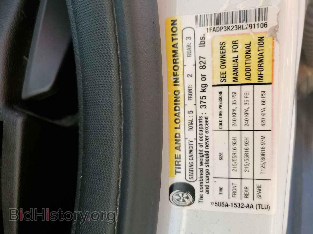 2017 FORD FOCUS - VIN: 1FADP3K23HL291106 - Фото 13
