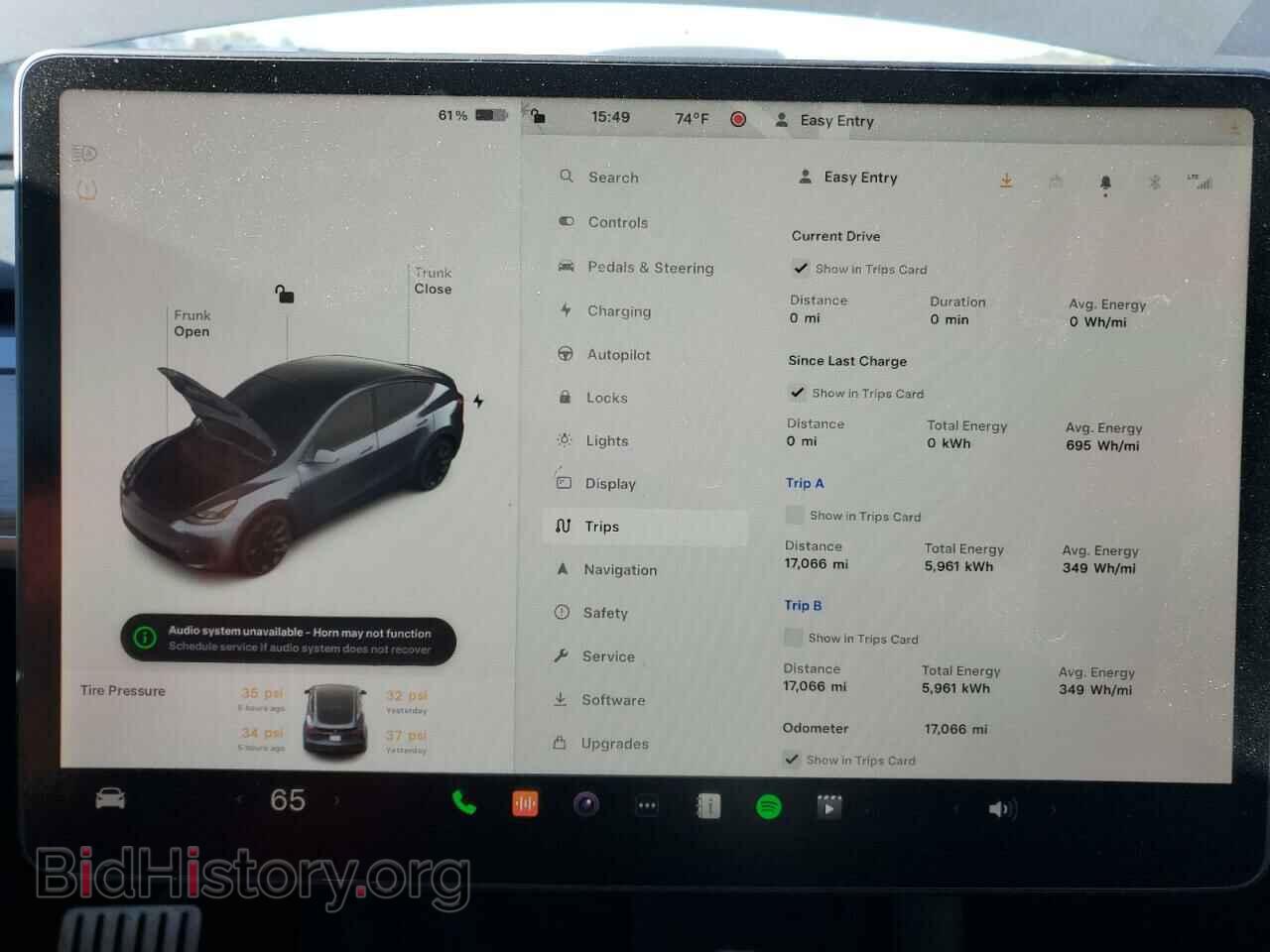 2022 TESLA MODEL Y - VIN: 7SAYGDEFXNF538090 - Фото 9