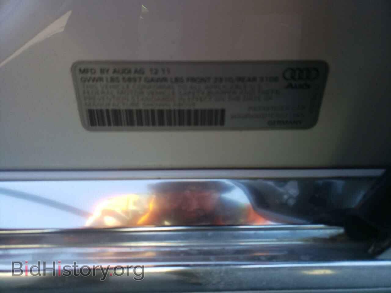 2012 AUDI A8 - VIN: WAURVAFD1CN021565 - Photo 12