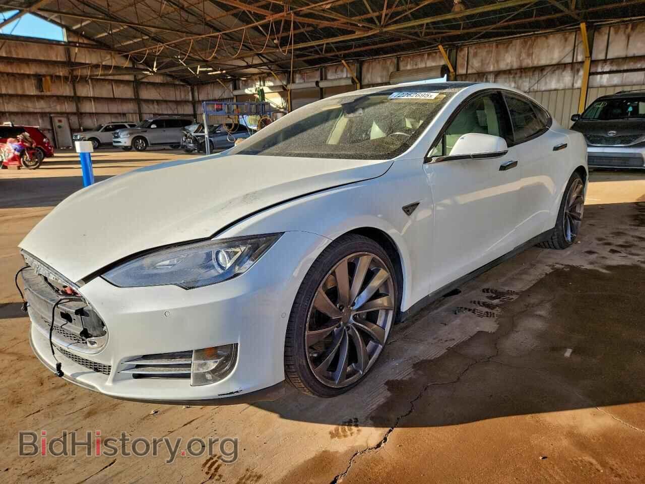 Photo 5YJSA1H28FF080983 - TESLA MODEL S 2015