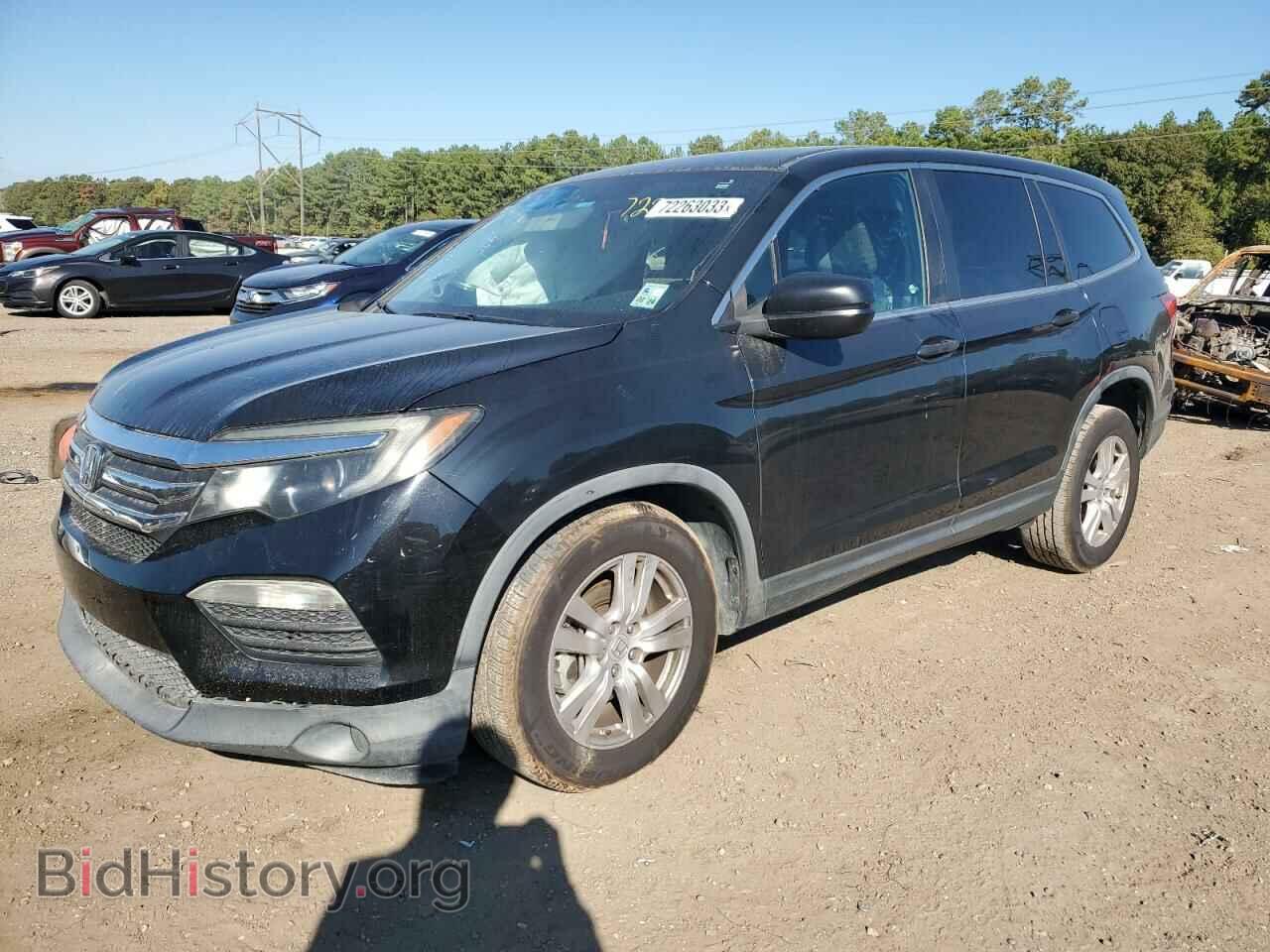 Фотография 5FNYF5H10GB007389 - HONDA PILOT 2016