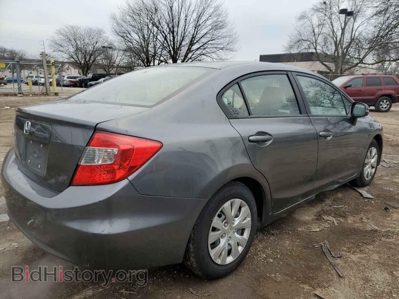 2012 HONDA CIVIC - VIN: 19XFB2F55CE037768 - Фото 3