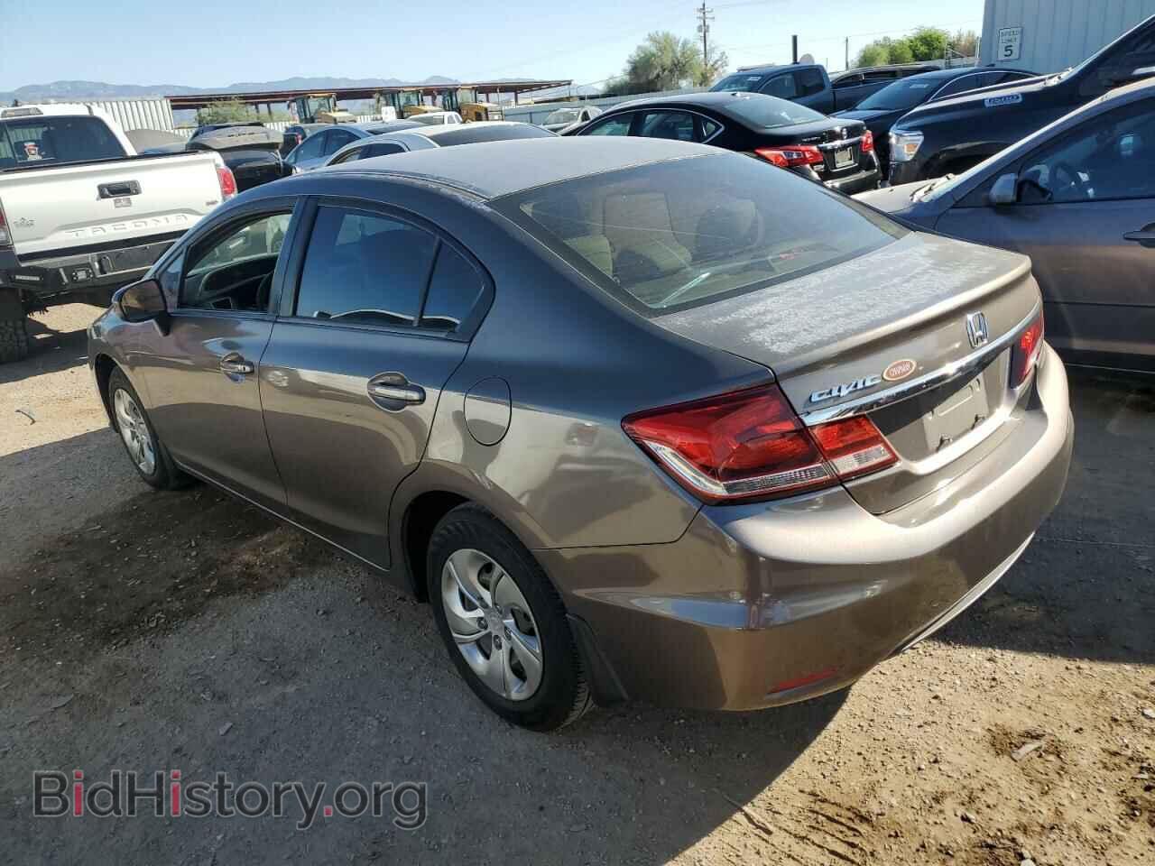 2015 HONDA CIVIC - VIN: 2HGFB2F57FH524237 - Фото 2