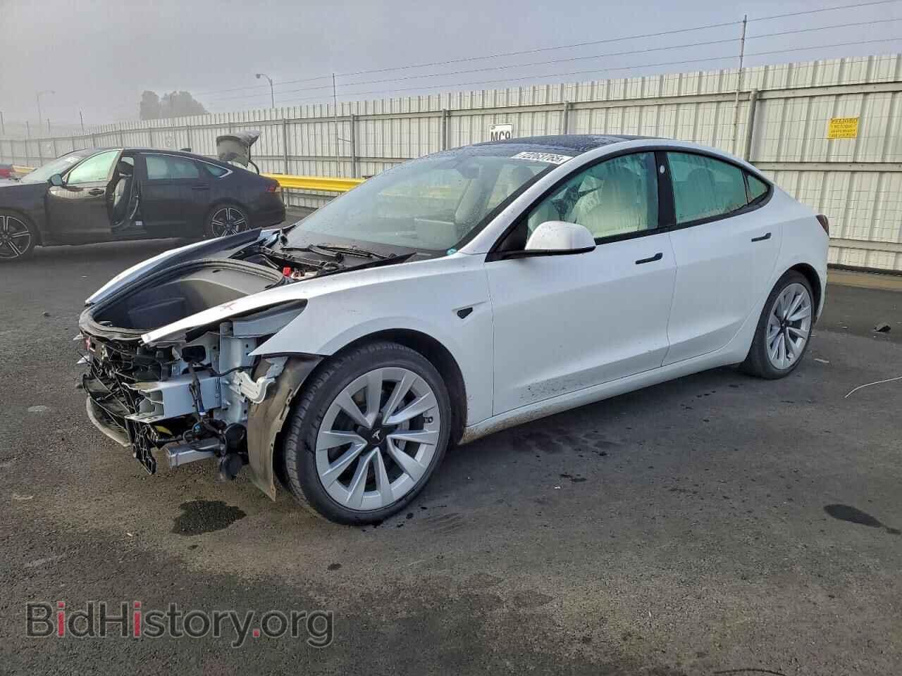 Photo 5YJ3E1EB3NF232714 - TESLA MODEL 3 2022