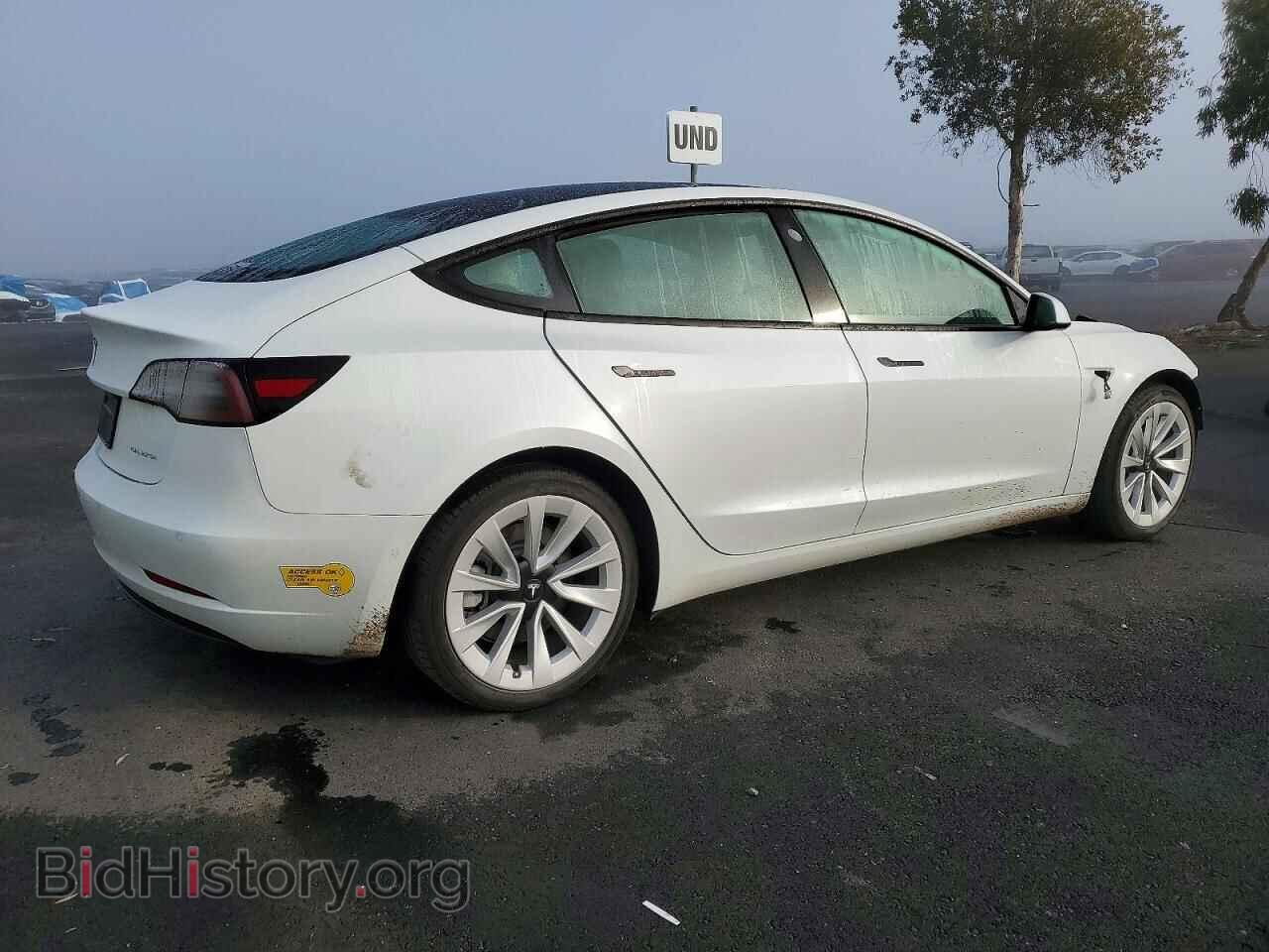 2022 TESLA MODEL 3 - VIN: 5YJ3E1EB3NF232714 - Photo 3